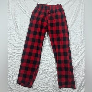 #followme Plaid Red/Black Pajama Pants Men’s S